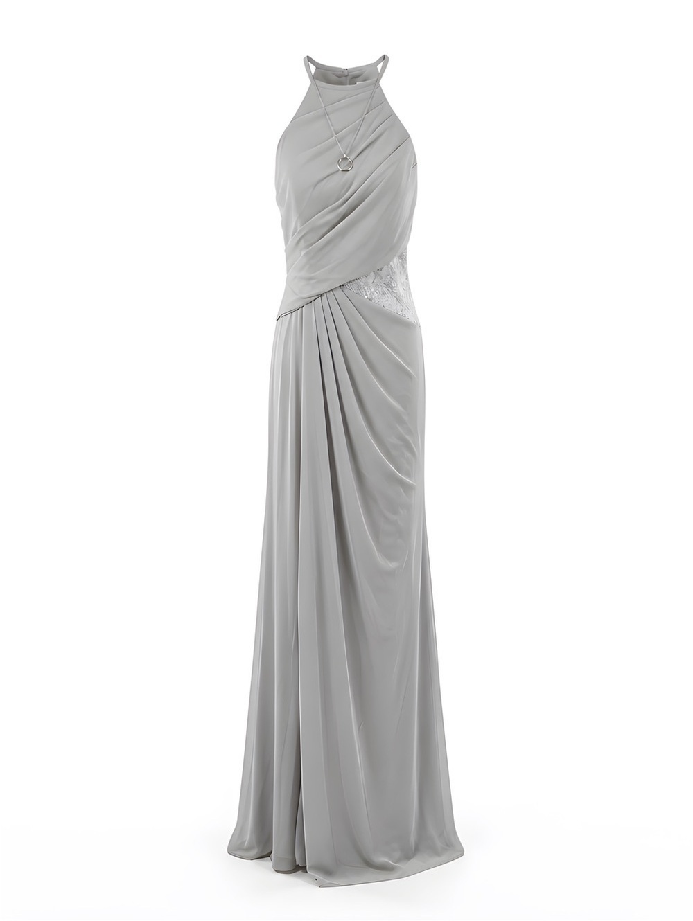 Mother of the Bride /Groom Clearance Sale - David's Bridal Light Gray Prom Dress